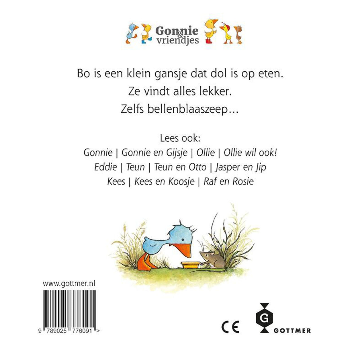 Gottmer uitgevers groep gonnie en vriendjes - bo