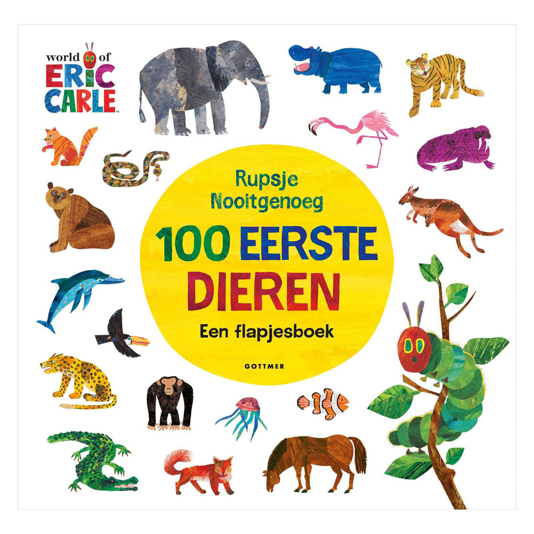 Gottmer uitgevers groep rupsje nooitgenoeg - 100 eerste dieren