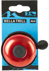 M-Wave Bicycle Bell Bella Trill Ø53 mm rdeča