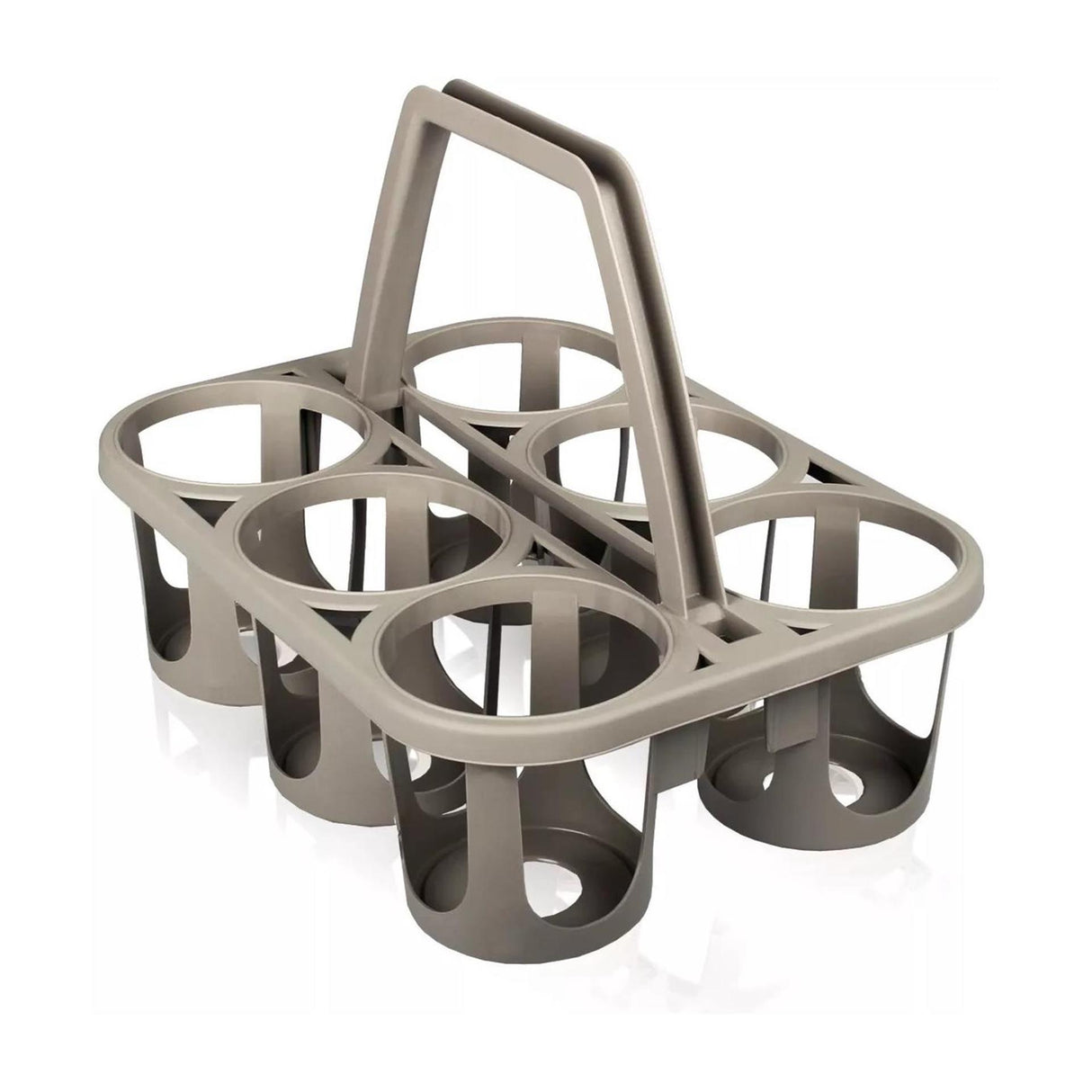 Eda Bottle Carrier Taupe for 6 bottles