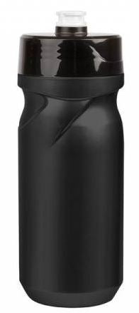 PoliSport Bidon z vijačnim pokrovčkom S600 600 ml črno črno belo