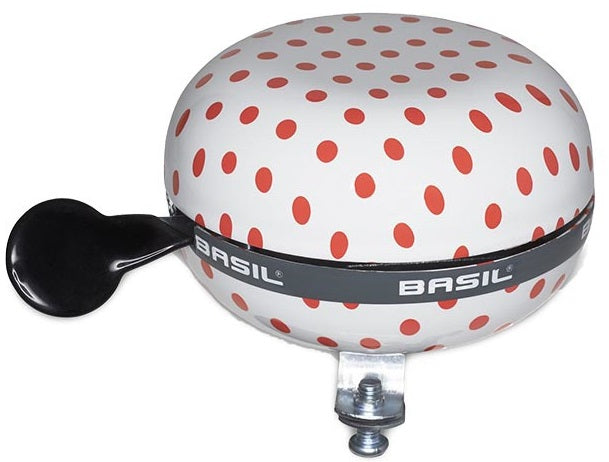 Basil Polkadot - Bicycle Bell - Fehér Vörös
