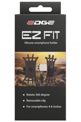 Kanttelefonhållare EZ Fit 360 ° Silikon svart