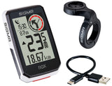 Sigma ROX 2.0 GPS SW White Overclamp Uchwyt sterujący + kabel ładujący USB-C