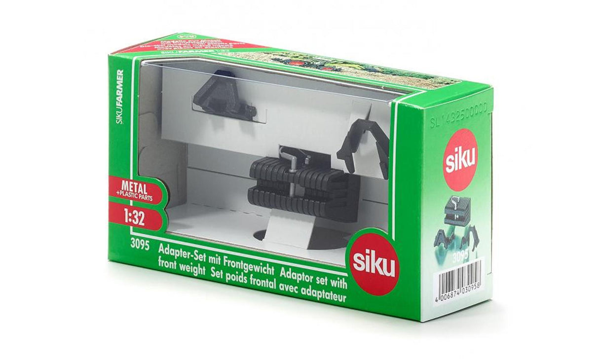 Siku 3095 adapter set with front weight