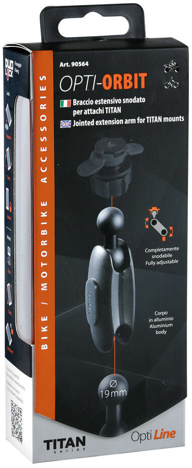 Lampa Opti-Orbit extension arm with rubber bullets
