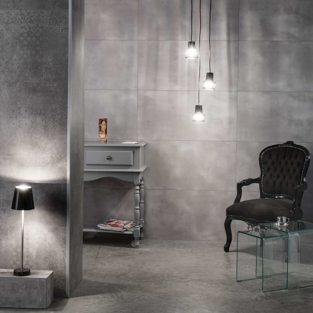 GROSFIFFEFEX GROSFIFFEFEX 5 ST WALL PENSILE GX MOLTO+ STONE 45X90 CM GRIGIONE