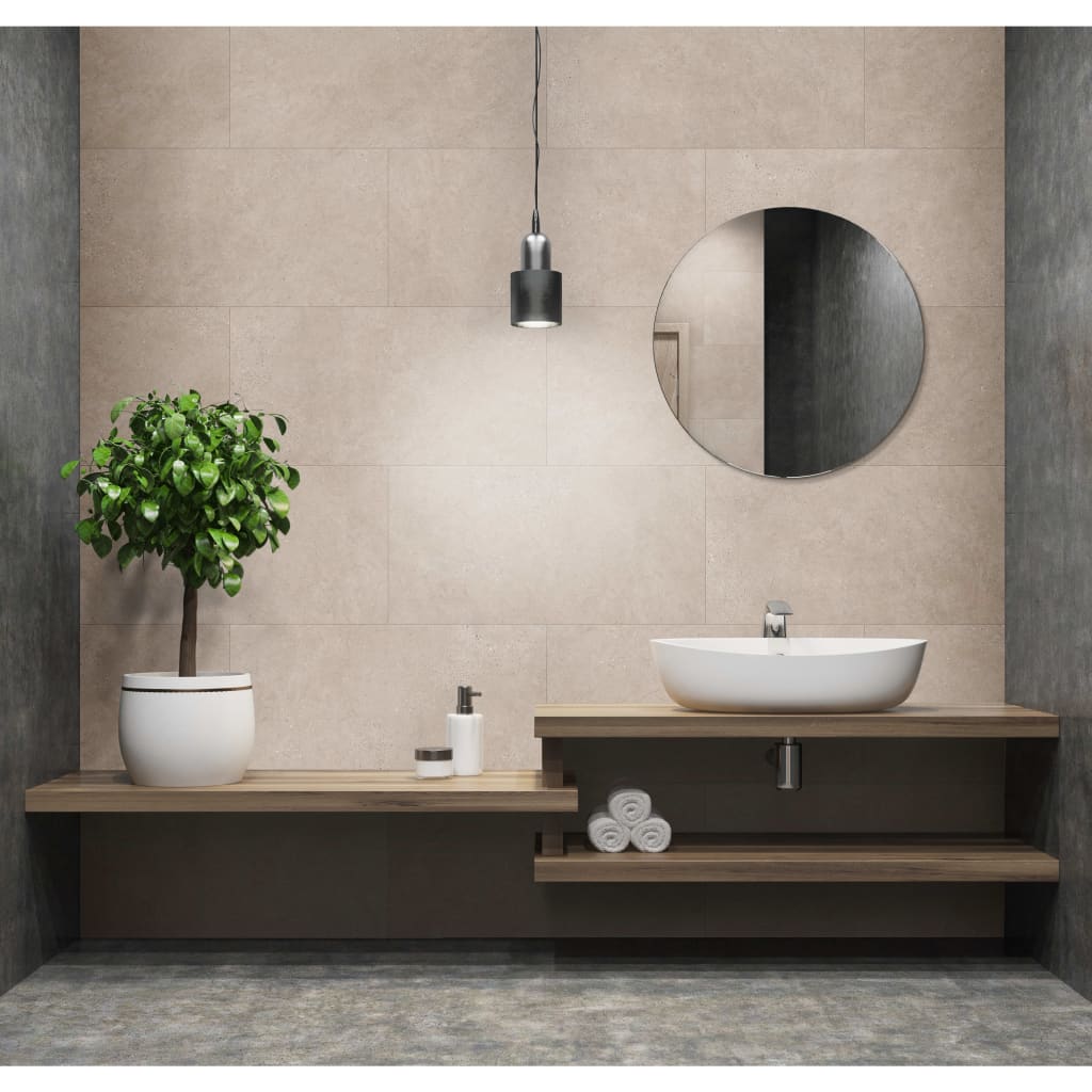 GROSFFIFFELEX 5 ST WALL PENSILE GX Wall+ Slate 45x90 cm Crema
