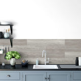 GROSFIFFEFEX 15 PC PIATTI DELLA parete Murale GX+ 15x90 cm grigio chiaro