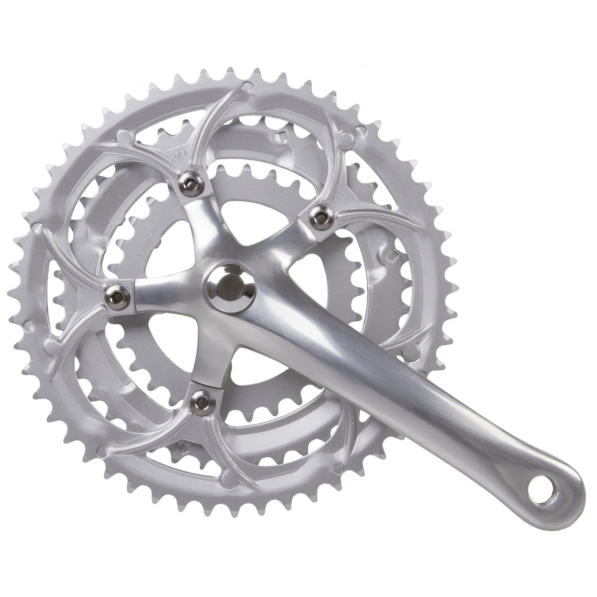 Mighty Cranket Race 3 x 8 Speed 30 42 52T Aluminum silver