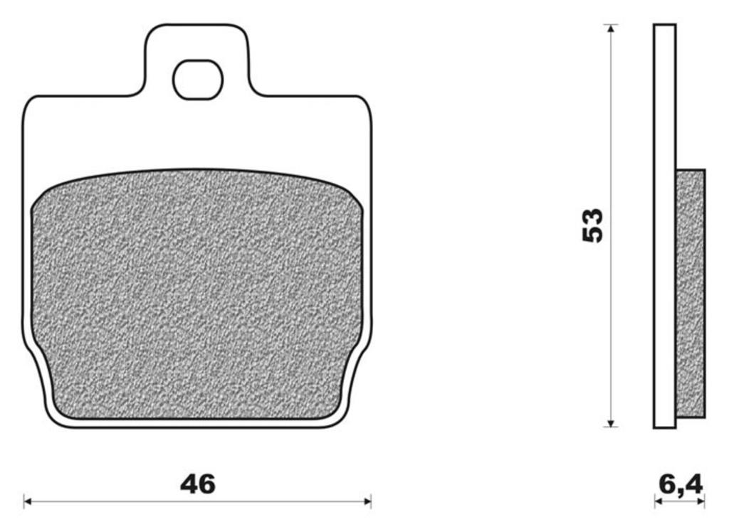 Newfren brake block set FD0251