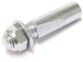 Ključ algi ročice Ø9,5 mm - srebro