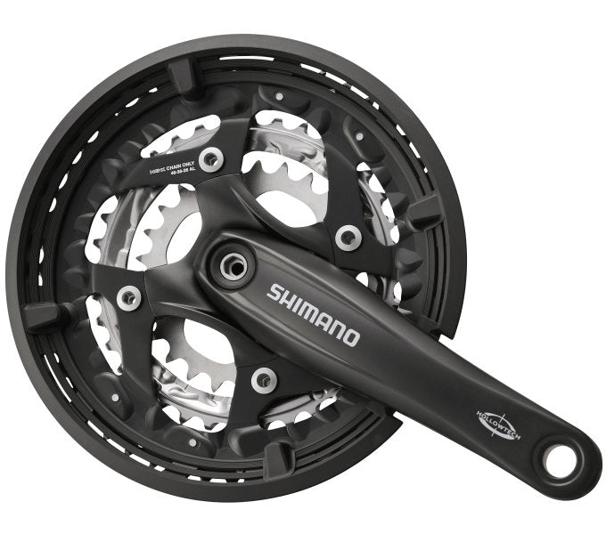 Shimano Crankset 3 x 10 rychlostní trekking FC-T521 s 175mm Crankarm 48-36-26t Octalink-Black