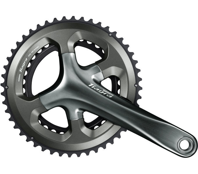 Shimano Cranket 2 x 10 speed Tiagra FC -4700 - 172.5 50-34T with hollow axle - black