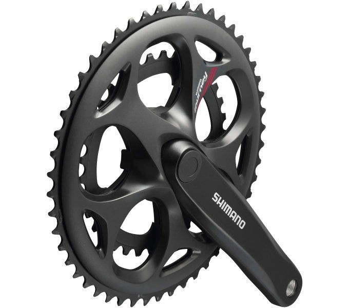 Shimano Crankset 7 8 Speed Tourney FC-A070 Compact 170 50-34T s čtvercovou nápravou černou