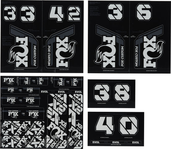 Fox Racing Shox Fork and Shock Decal Kit (up to 2021 model)