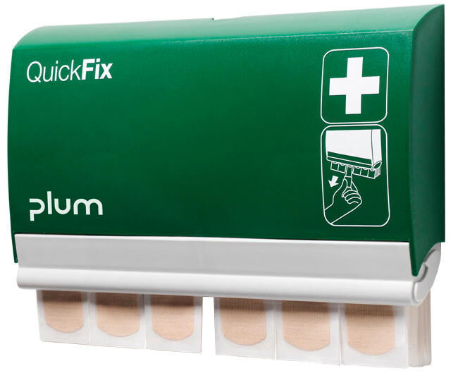 Plum plaster dispenser quickfix elastic water resitsant