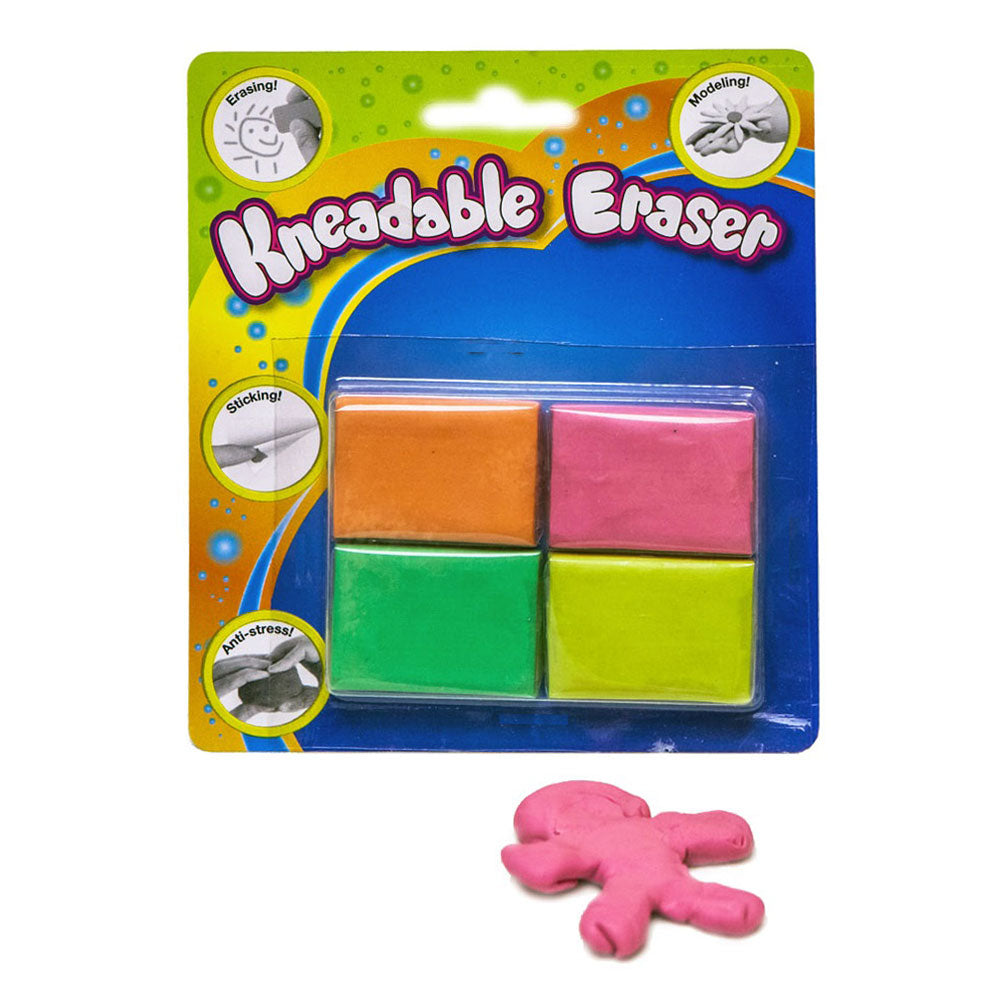 Kneadable erasers, 4pc.