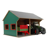 „Kids Globe Globe“ žemės ūkio pastogė 2 transporto priemonėms, 1:16