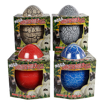 Dinoworld mega uovo Dinoworld che coltiva Dino, 20 cm