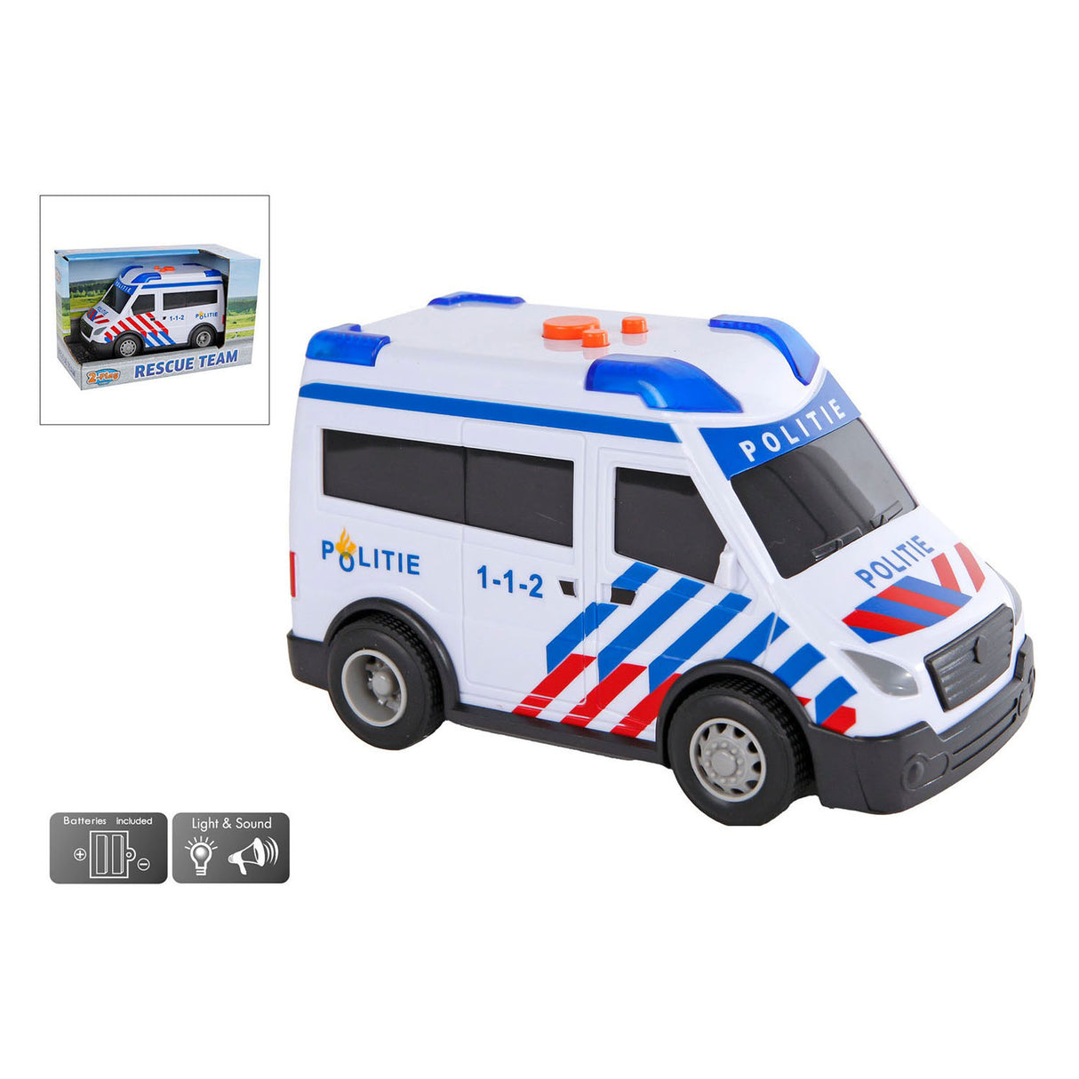 2-play policejní auto nl lehký hluk