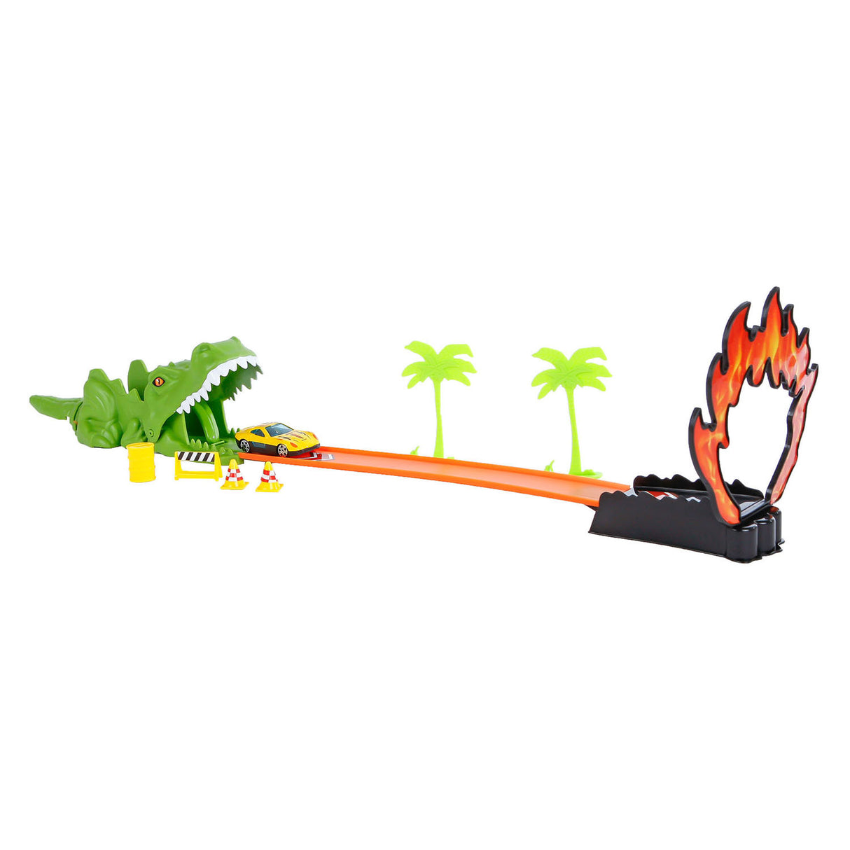 Roadblasters is shooting racing track with 3 die-cast cars play set