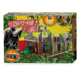 Dinoworld Wooden Dinosaur Park s hřiště