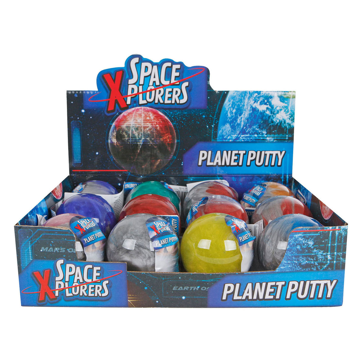 Space xplorers planeten putty, 130 gram
