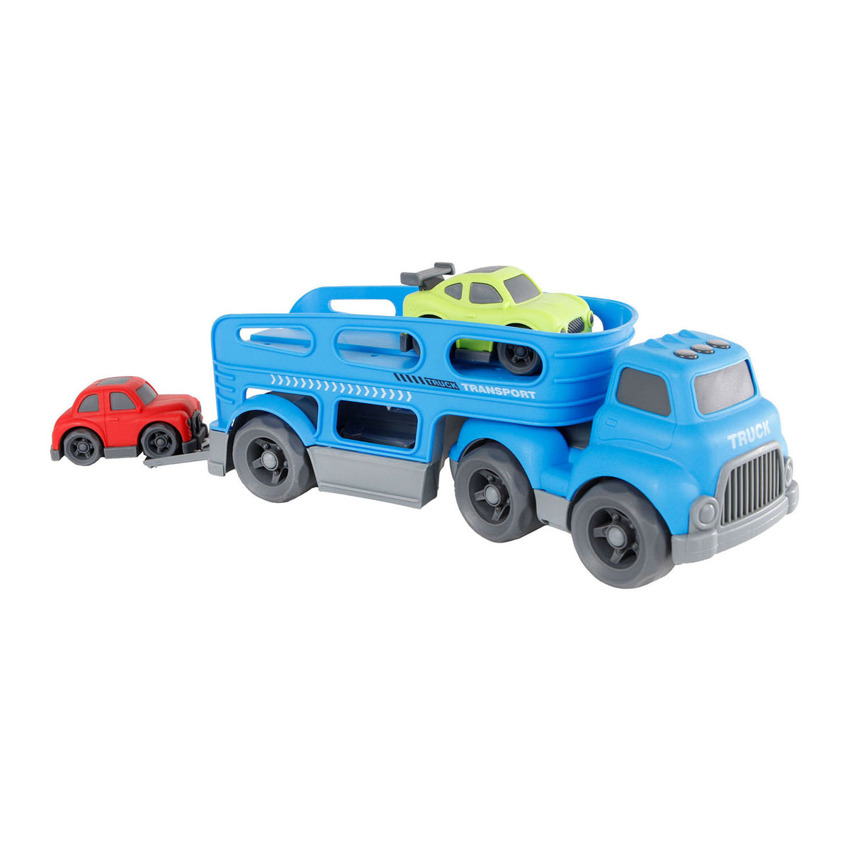 Mini club truck with 2 cars, 30 cm