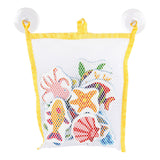 Figure adesive bagno schiuma mini club animali marini, 16 pz.