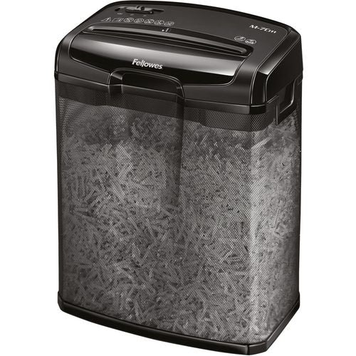 Paper shredder Fellowes M-7CM black 13L
