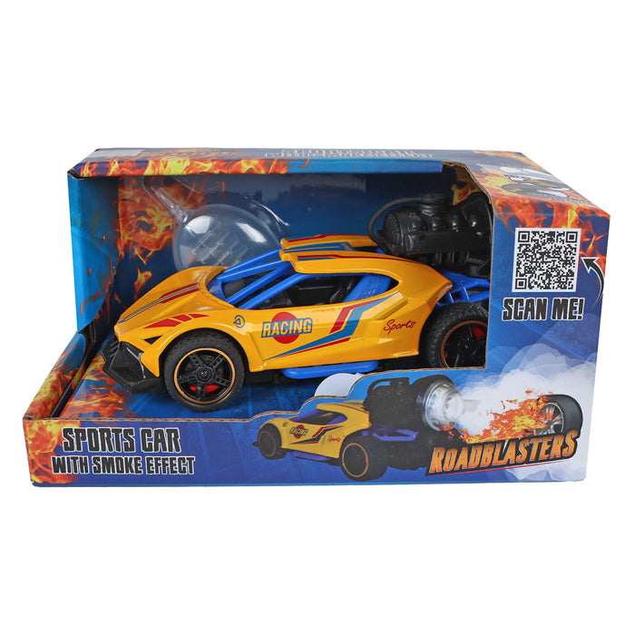 Roadblasters tir-back Racing Car avec de la fumée, de la lumière et du son