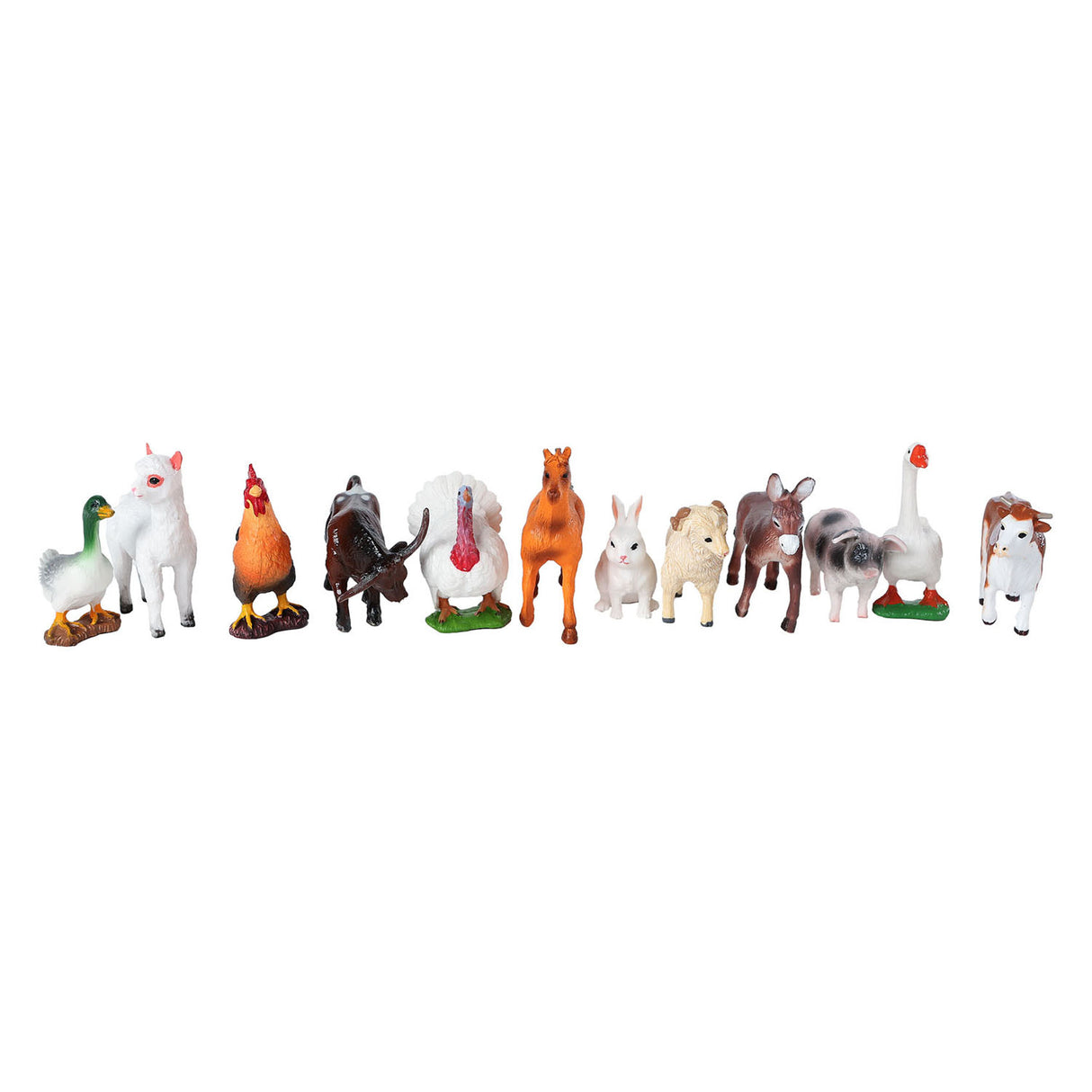 Kids Globe Miniature Farmers Figures, 36st.