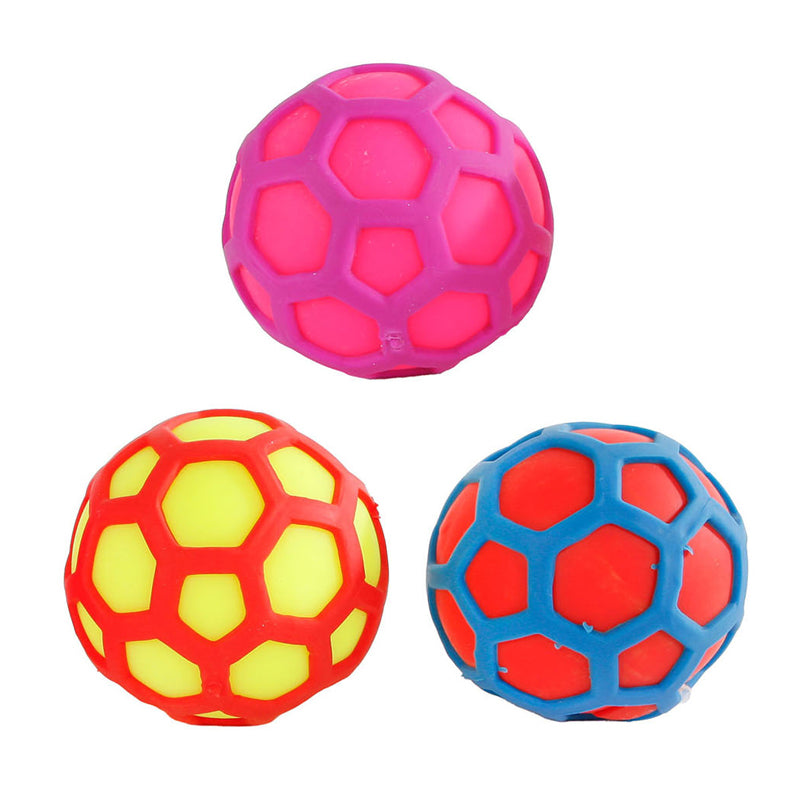 Hexagon Squeeze Ball, 7 cm