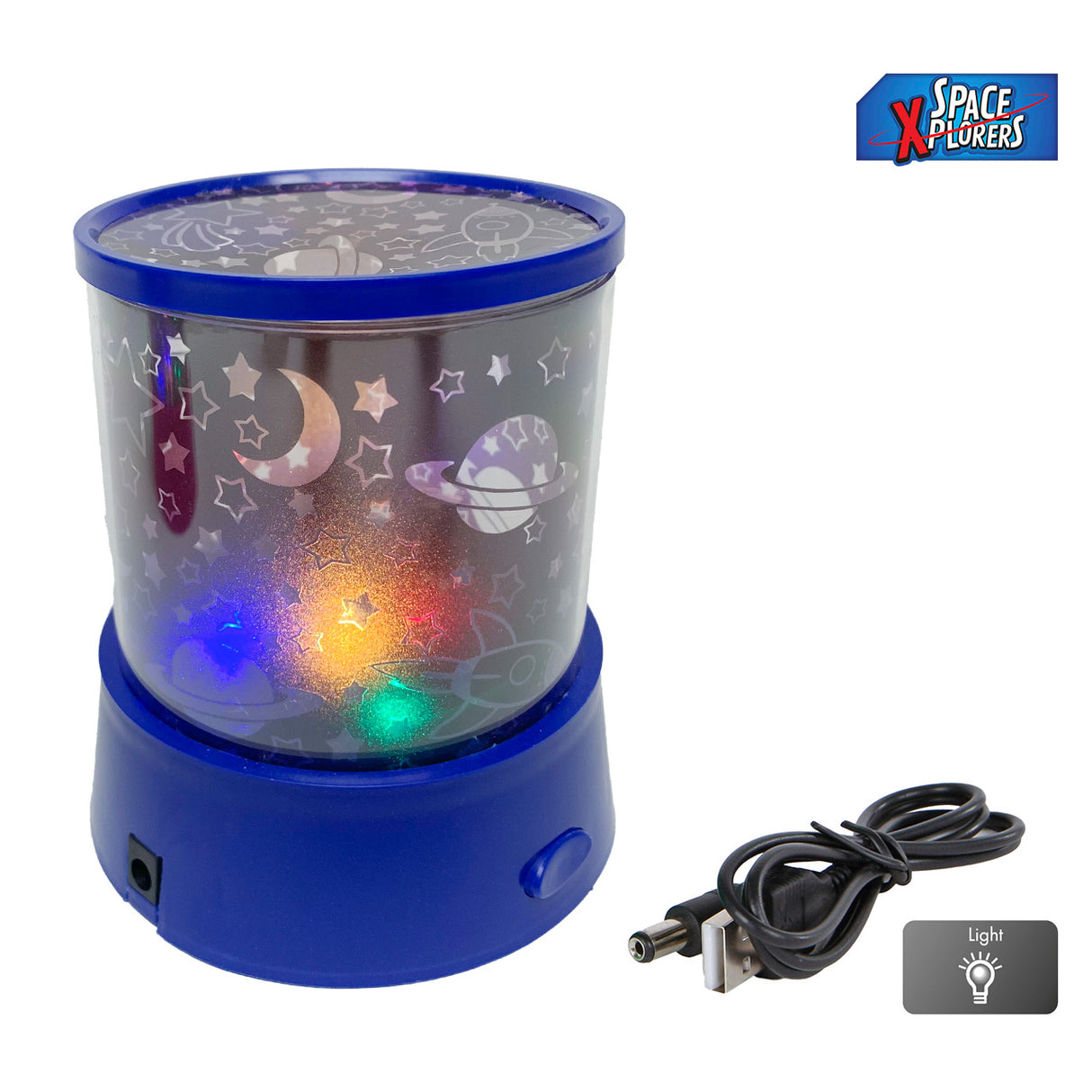 Space explorers space projector lamp