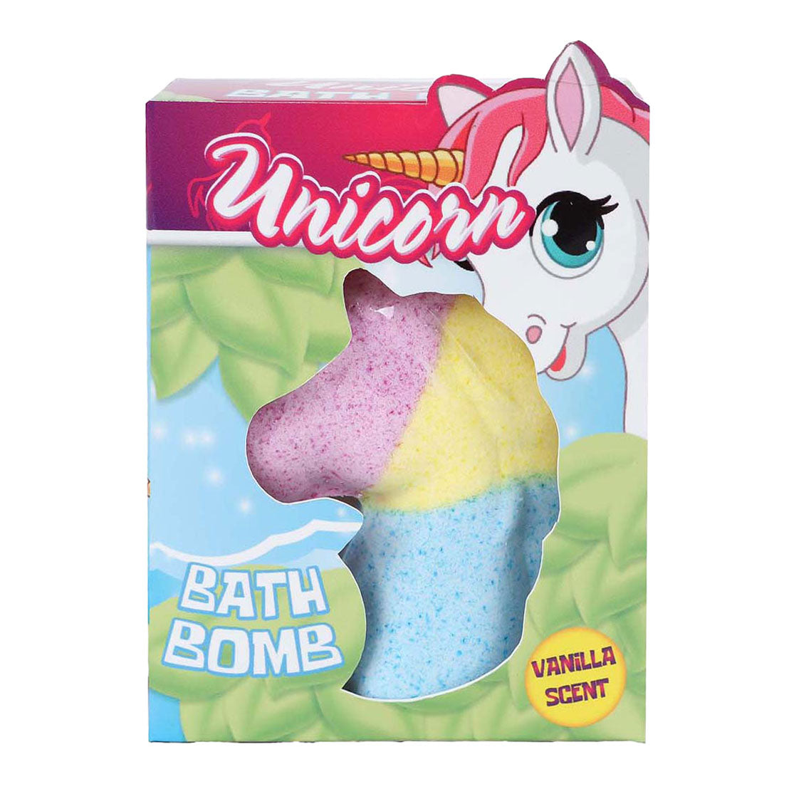 Unicorn bath bomb, 80 grams