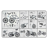 Racing Bike Die-Cast Building Kit, 19,5 cm