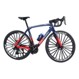 Racefiets die-cast kleur, 20,5cm