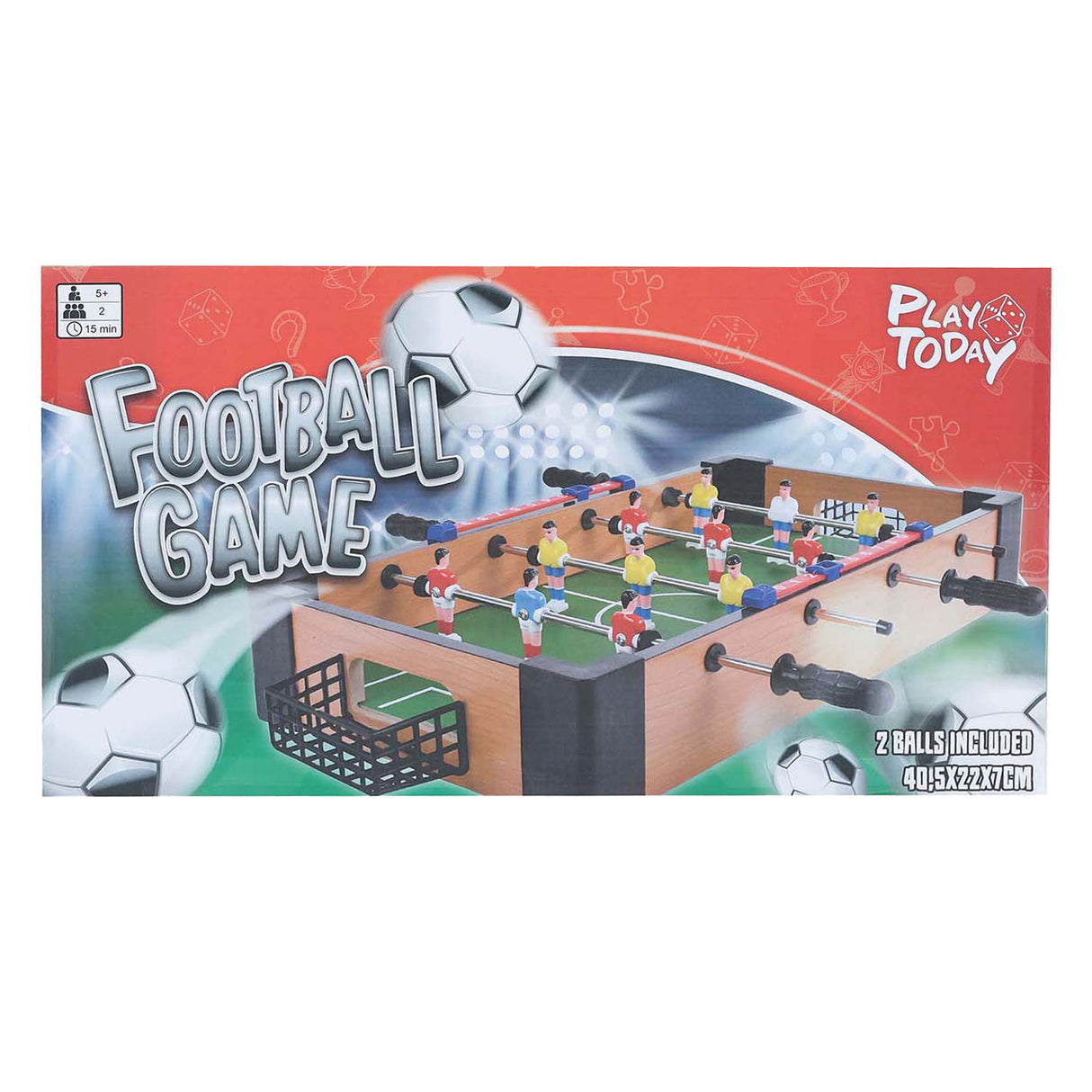 Spielen Sie heute Tischfußballtisch mit 2 Bällen