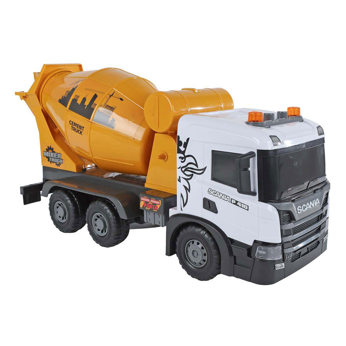 2-play scania truck betongblander friksjon med lys og lyd