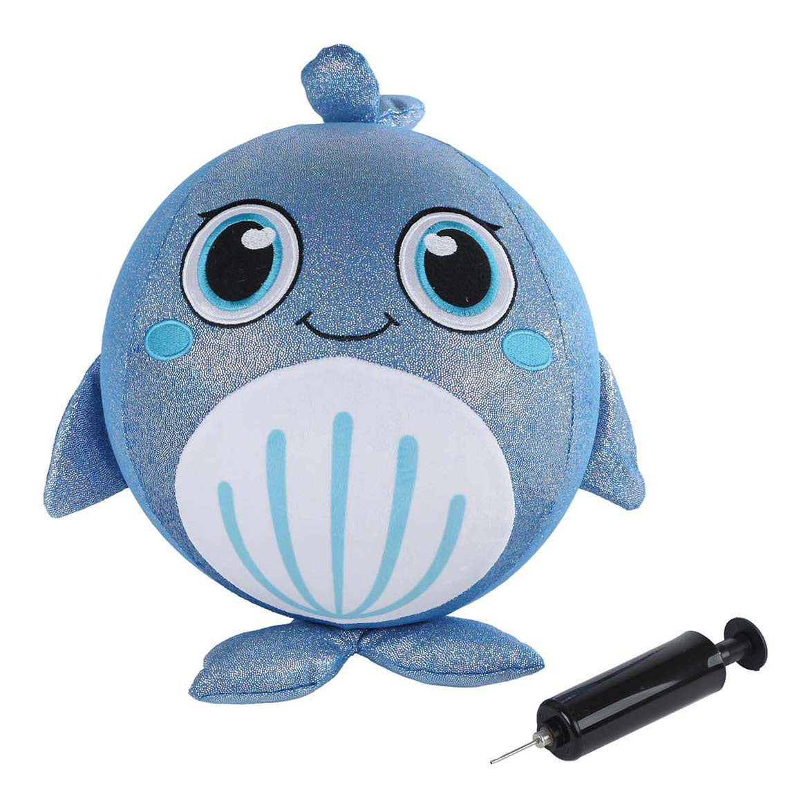Destination deep opblaasbaar dier met pomp, 30cm
