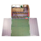 Kids globe stable with storage and pasture 1:32