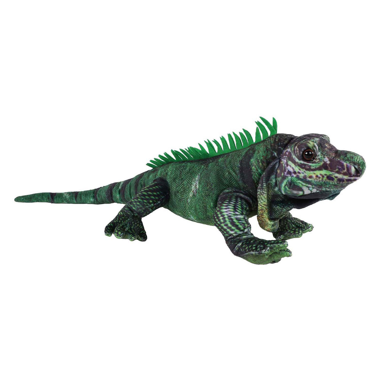 Expedice džungle Iguana mazlivá mazlivá plyšová, 50 cm