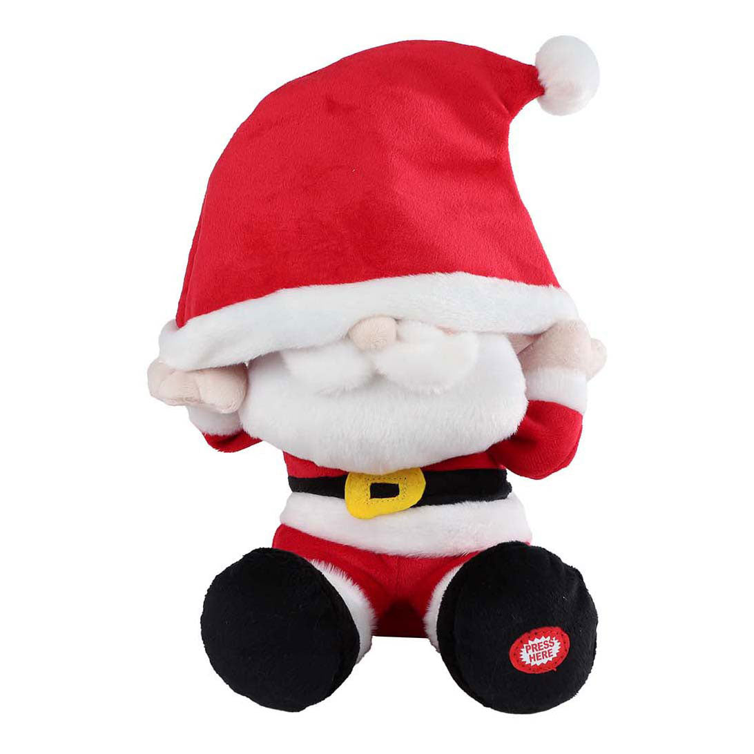 Take me home dancing Santa Claus with Santa hat and music