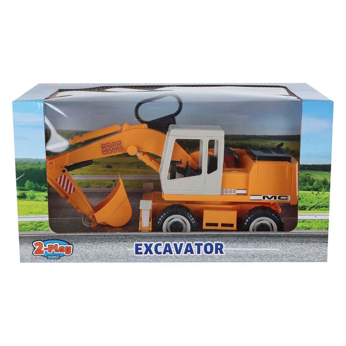 2-play excavator 1:24, 27cm