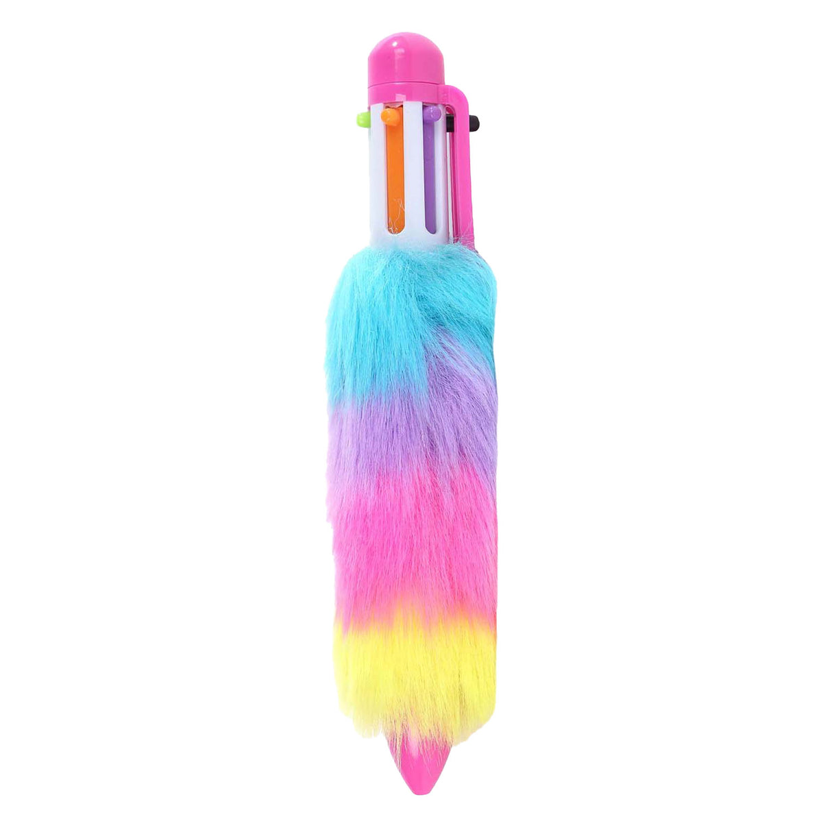 Stylo à bille multicolaire moelleux glamour