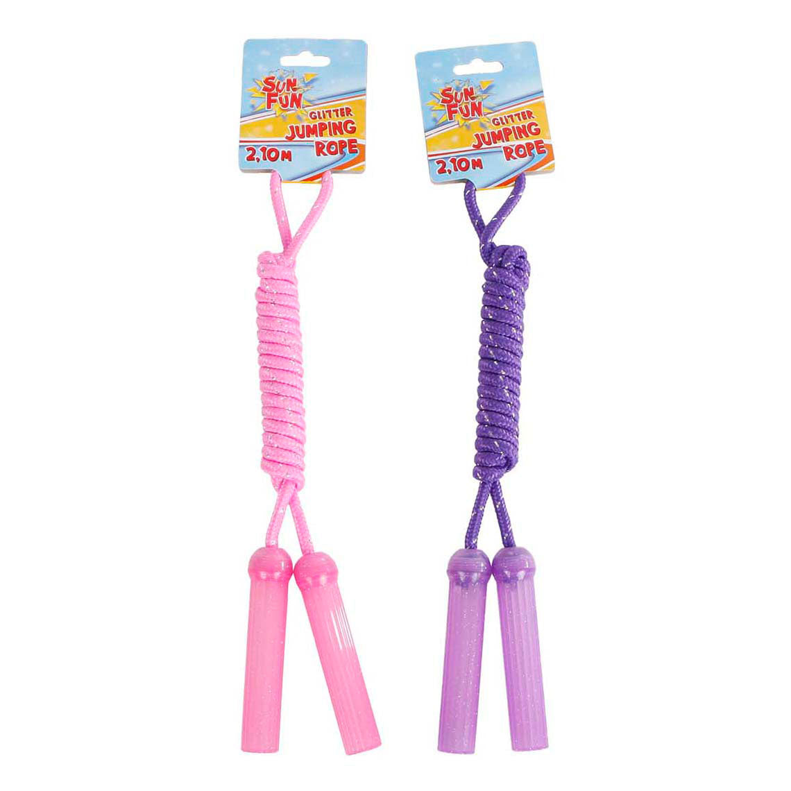 Corda de pular com glitter Sun Fun, 2,10m