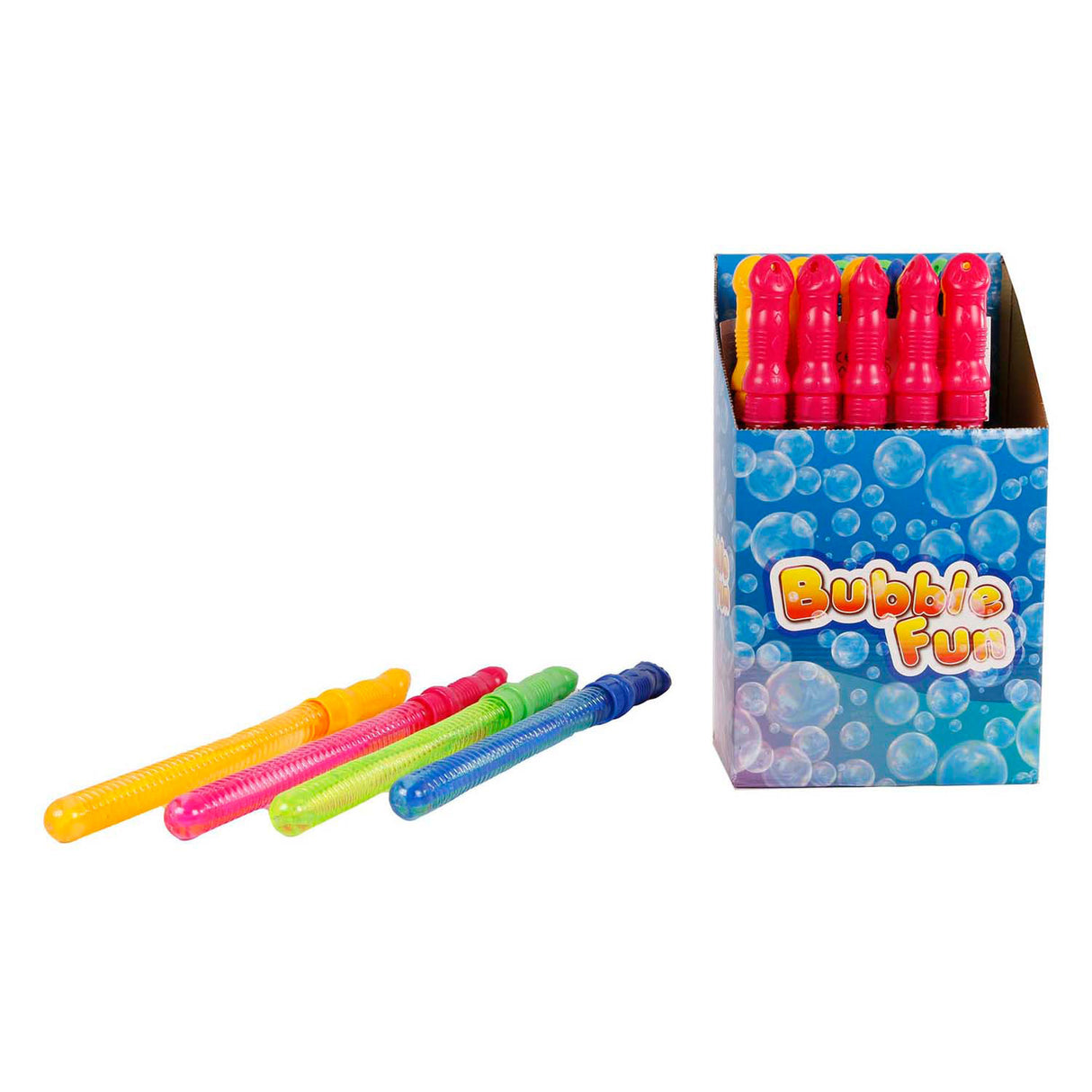 Sun fun bubble blow stick 120ml 37cm, 24st.