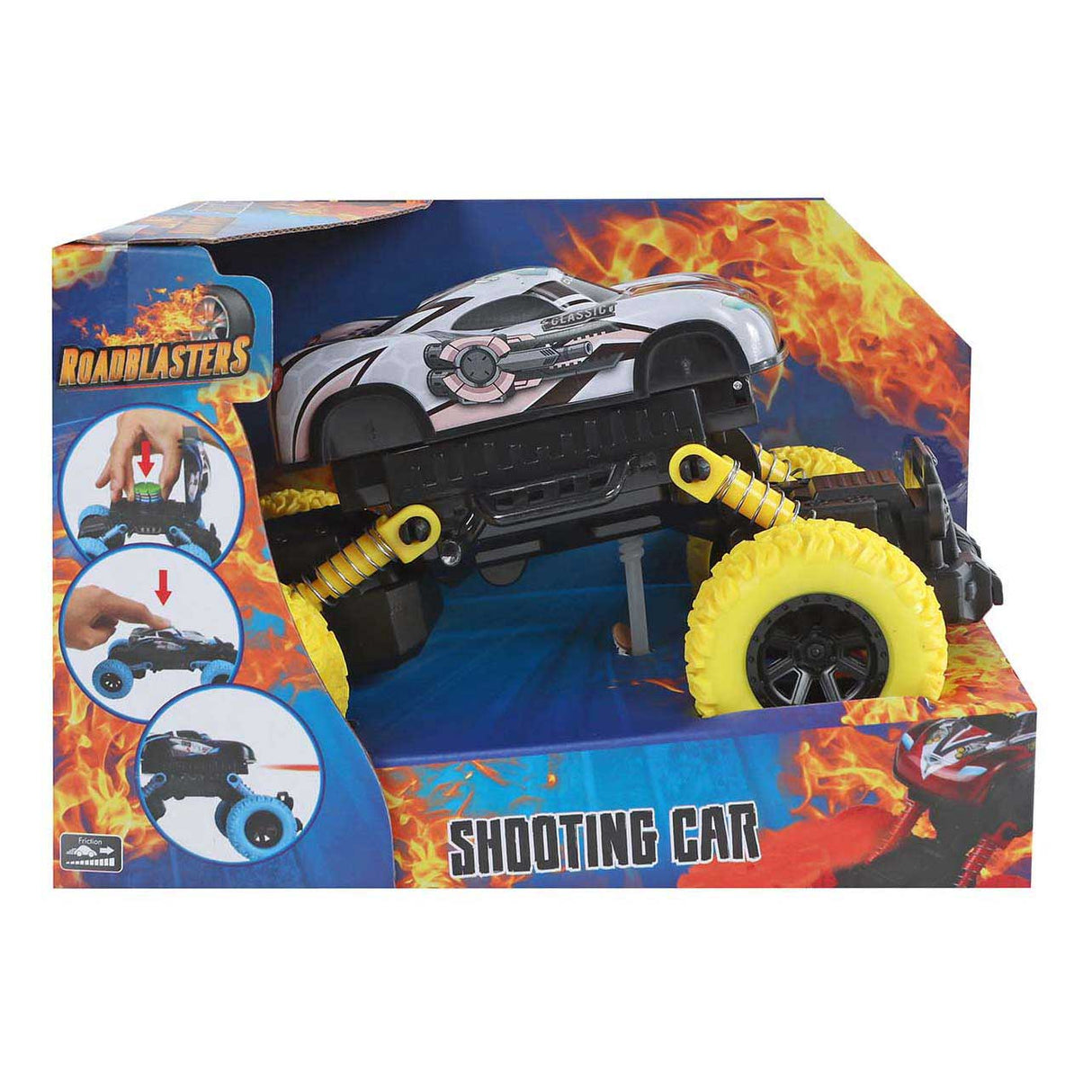 Roadblasters big wheel truck schietfunctie