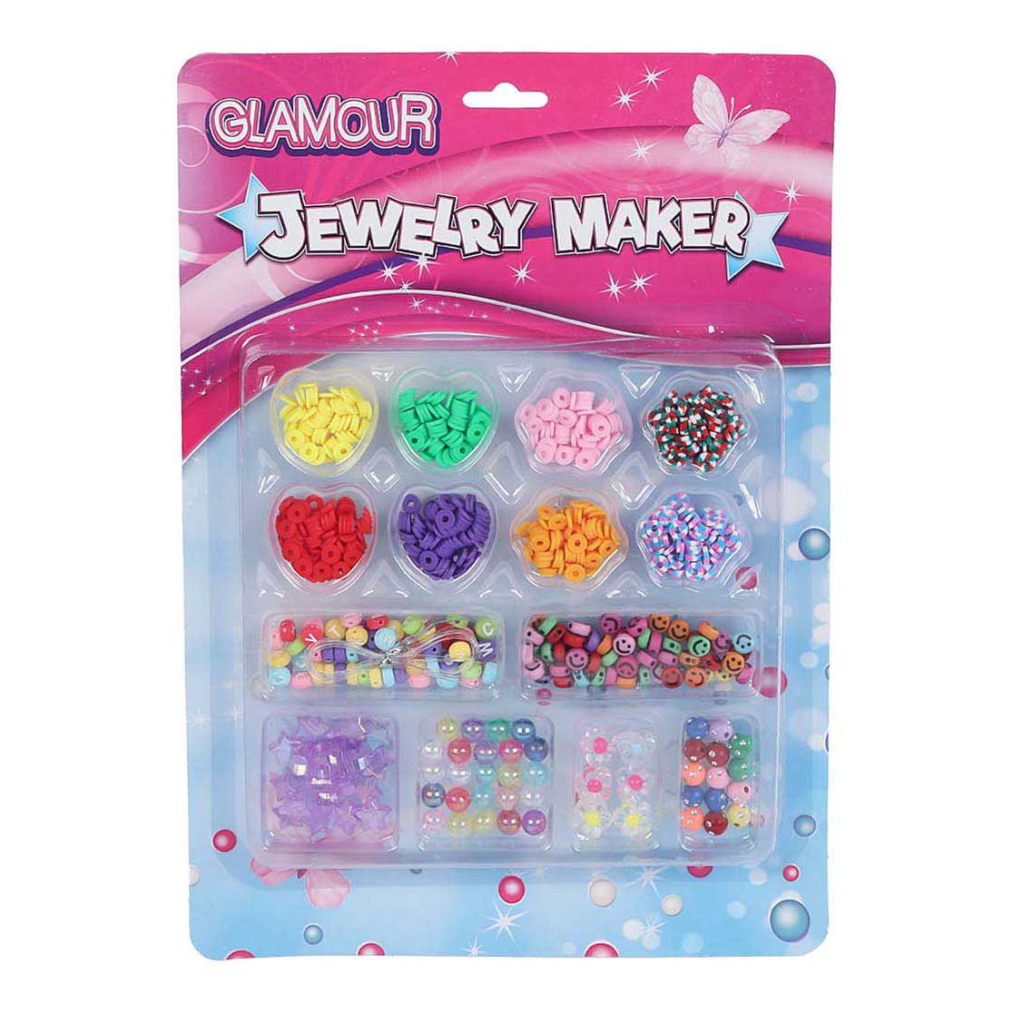Glamour kralenset met draad